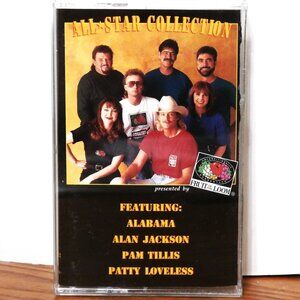 ALL-STAR COLLECTION Cassette Tape Presented by Fruit of the Loom, Alan Jackson..
